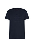 Tommy Hilfiger Mavi Erkek T-Shirt MW0MW38620DW5
