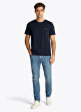 Tommy Hilfiger Mavi Erkek T-Shirt MW0MW39256DW5