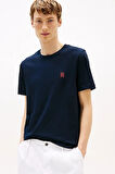 Erkek Th Monogram T-Shirt - Lacivert | XXL