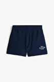 Kadın Th Regular  Hilfiger Sweat Şort - Lacivert | L