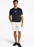 Tommy Hilfiger Mavi Erkek T-Shirt MW0MW38613DW5