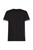 Erkek Th Global Stripe T-Shirt - Siyah | XXL