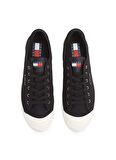 Tommy Hilfiger Siyah Erkek Sneaker TJM VULCANIZED BUMPER CANVAS