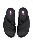 Tommy Hilfiger Siyah Kadın Terlik EN0EN02775