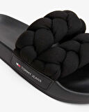 Tommy Hilfiger Braided Slide Flip Flops Terlik