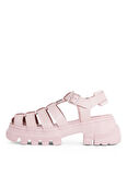 Tommy Hilfiger Deri Pembe Kadın Sandalet EN0EN02751