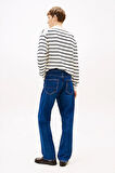 Erkek Th Denton Düz Paça Jeans Pantolon - Mavi | 32/32