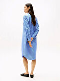ESS POPLIN REGULAR SHIRT DRESS