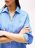 ESS POPLIN REGULAR SHIRT DRESS