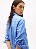 ESS POPLIN REGULAR SHIRT DRESS