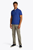 Tommy Hilfiger Erkek Mavi Polo Yaka T-Shirt