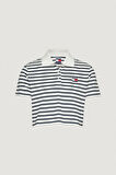 Tommy Hilfiger Kadın  Logolu  Crop T-Shirt
