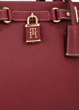 Tommy Hilfiger Deri Bordo Kadın El Çantası AW0AW17188