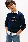 Erkek Çocuk Th Flag Sweatshirt - Lacivert | 14 Yaş