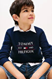 Erkek Çocuk Th Flag Sweatshirt - Lacivert | 14 Yaş