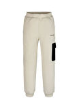 Calvin Klein Straight Paça Bej Erkek Çocuk Eşofman Altı IB0IB02349CKS