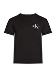 Calvin Klein Baskılı Siyah Erkek Çocuk T-Shirt IU0IU00678BEH