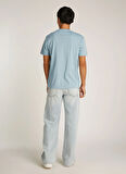 Calvin Klein Mavi Erkek T-Shirt K10K109894CAZ