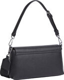 CALVIN KLEIN CK MUST CONV SHLDER BAG_CAVIAR Omuz Çantası