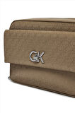 Kadın CK Camera Bag w/Pocket_Mono Omuz ÇantasI - Kahverengi  | undefined