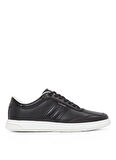 Calvin Klein Siyah Erkek Sneaker LOW TOP LACE UP LOGO