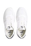 Kadın CK BOLD FLATF Düçük Bağcıklı Sneaker Ayakkabı - Beyaz | 39