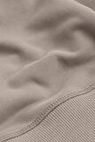 Erkek WOVEN LABEL Crew Sweatshirt- Açık Kahverengi | M
