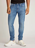 Calvin Klein Jeans Normal Bel Slim Tapered Erkek Denim Pantolon J30J3265271A4 SLIM TAPER