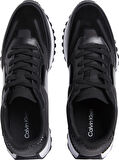 CALVIN KLEIN LOW TOP LACE UP NYLON WOVEN Sneaker