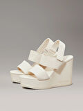 WEDGE SANDAL WEBBING IN