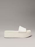 CALVIN KLEIN FLATFORM SANDAL SLIDE IN NYLON Terlik