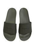Calvin Klein Haki Erkek Plaj Terliği POOL SLIDE W/ CK SQUARE