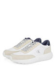 Calvin Klein Beyaz Erkek Sneaker ATHLEISURE RUNNER LACEUP MIX