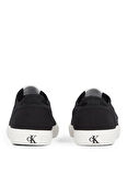 Calvin Klein Siyah Erkek Sneaker ESS VULC LOW MG CANVAS