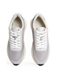 Calvin Klein Gri Erkek Sneaker ATHLEISURE RUNNER LACEUP MIX