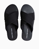 Calvin Klein Cross Flat Logolu Terlik