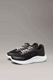 Calvin Klein Logolu Erkek Siyah Sneaker
