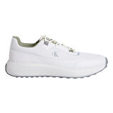 Calvin Klein Erkek Beyaz Logolu Sneaker