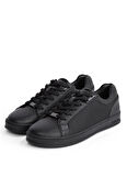 Calvin Klein Siyah Erkek Sneaker LOW TOP LACE UP EYELET JAQ MONO