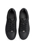 Calvin Klein Siyah Erkek Sneaker LOW TOP LACE UP EYELET JAQ MONO