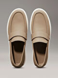 MOCCASIN LTH UNLINED