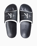 Calvin Klein Slide Rubber Neopren Monogram Slide Terlik