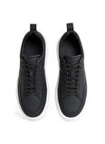 Calvin Klein Siyah Erkek Sneaker LOW TOP LACE UP BSKT PAD