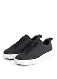 Calvin Klein Siyah Erkek Sneaker LOW TOP LACE UP BSKT PAD