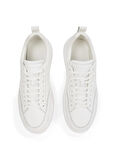 Calvin Klein Beyaz Erkek Sneaker LOW TOP LACE UP BSKT PAD