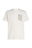 Calvin Klen Serıf Box Graphıc Tee Erkek T-Shirt J30J327474