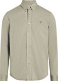 CALVIN KLEIN GARMENT DYE COTTON TWILL SHIRT Gömlek