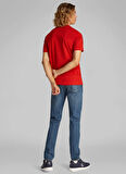 Calvin Klein Jeans Kırmızı Erkek T-Shirt J30J325649XNI MONOLOGO TEE