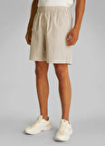 Calvin Klein Jeans Bej Erkek Şort J30J327375CKS PULL-ON SHORT