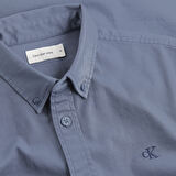 CALVIN KLEIN GARMENT DYE COTTON TWILL SHIRT Gömlek